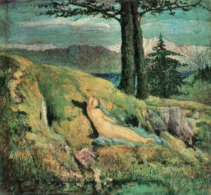 The Source — Giovanni Segantini