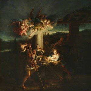 La Notte (adoration Of The Shepherds) (after Correggio) — James Cranke The Younger