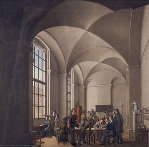 Teaching Perspective At The Berliner Kunstakademie — Johann Erdmann Hummel