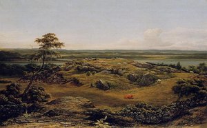 Rocks In New England — Martin Johnson Heade
