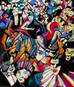 Dance Hall Scene — Christopher Richard Wynne Nevinson