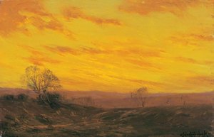 Golden Evening, Southwest Texas — Robert Julian Onderdonk