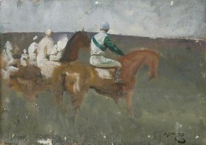Prima Della Corsa — Sir Alfred James Munnings