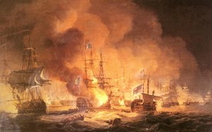 Battle Of The Nile August 1st At - (10pm) — Thomas Luny