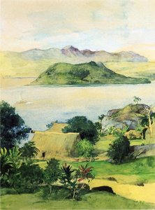 At Naiserelangi From Ratu Jonii Mandraiwiwi's ''yavu'', July 14th, 1891 — John La Farge