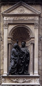 Christ And Doubting Thomas — Andrea Del Verrocchio