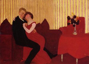 Le Mensonge — Félix Vallotton
