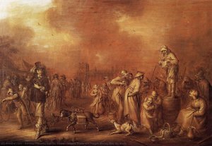 Where There Are People Money May Be Made — Adriaen Pietersz Van De Venne