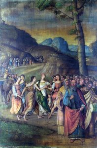 Story Of Moses (the Dance Of Miriam) — Lorenzo Costa (the Elder)