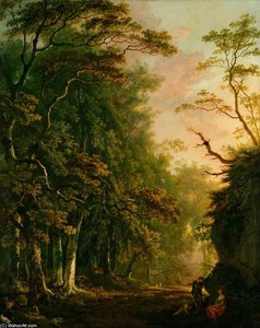 Drive, Norbury Park — George Barret The Elder