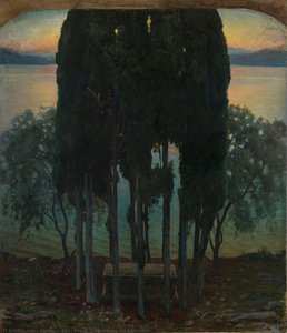 Peace. Tomb Among The Cypresses — Alfredo Savini