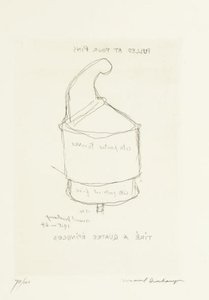 Pulled At Four Pins — Marcel Duchamp