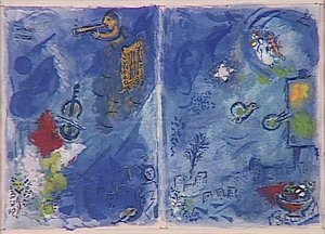 Vitrage Helsingin Taidemuseossa — Marc Chagall