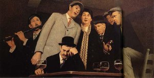The Sentimental Folk Song — Grant Wood