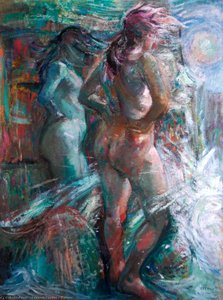 Bathers — Kenneth Cozens