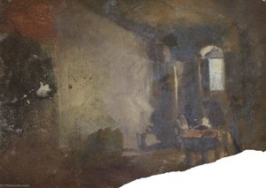 Interior Scene With A Window — Thomas Stuart Smith