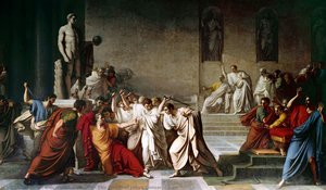 The Death Of Julius Caesar — Vincenzo Camuccini