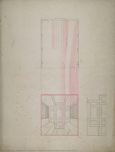 Untitled (central Perspective Of A Living Room) — Friedrich Karl Engemann