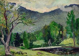 Overlook Mountain, Woodstock — Richard Hayley Lever