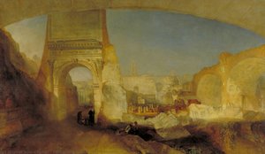 Forum Romanum, Para El Sr. Soane — J.m.w. Turner