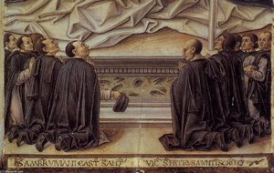 St Ambrose Polyptych (detail) — Bartolomeo Vivarini
