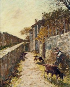 On The Ramparts — Henry Herbert La Thangue