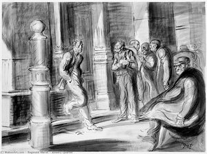 Bowery Quartet — Reginald Marsh