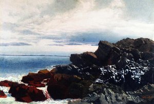 Rocky Shore — William Bradford