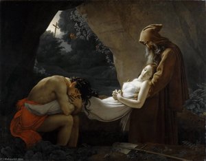 The Funerals Of Atala (louvre) — Anne-louis Girodet