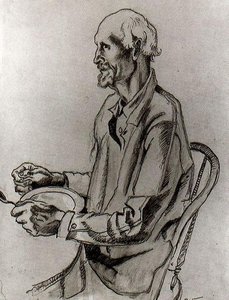 Old Man West (study For ''the Lord Is My Sheperd'' — Thomas Hart Benton