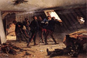 Episode From The Franco Prussian War — Alphonse De Neuville