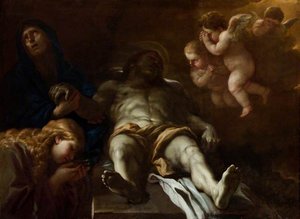 Die Beweinung — Luca Giordano