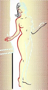 Collage For Nude — Roy Lichtenstein