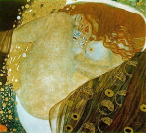 Danae — Gustáv Klimt