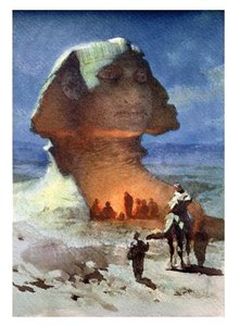 A Night Encampment Before The Sphinx - — Carl Haag