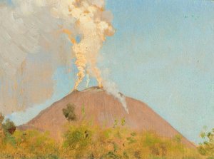 Twelve Studies Of Vesuvius — Giuseppe De Nittis