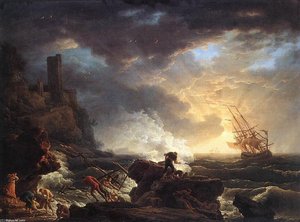 Shipwreck — Claude-joseph Vernet