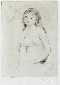 Étude Pour Une Baigneuse — Pierre-auguste Renoir