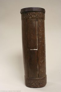 Drum (teponaztli) — Aztec Empire