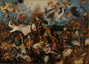 The Fall Of The Rebel Angels — Pieter Bruegel The Elder