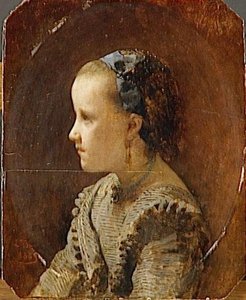 Portrait De Fillette — Léon Joseph Florentin Bonnat