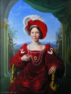 Portrait Of Auguste Von Hessen-kassel