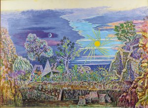 The First Morning Of The World, Stage Design For The Dance-drama — Nikos Hadjikyriakos-ghika