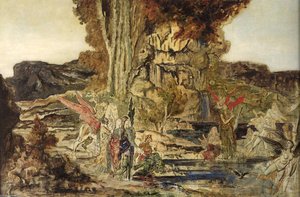 Las Pierides — Gustave Moreau