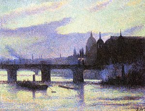 View Of London (cannon Street) — Maximilien Luce