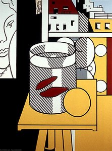 Still Life Con Peces Dorado — Roy Lichtenstein