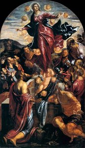 Asunción De La Virgen — Jacopo Tintoretto