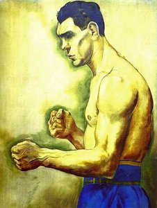 Max Schmeling The Boxer — George Grosz