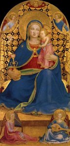 La Vierge De L'humilité — Fra Angelico