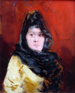 Retrato De Mujer — Emilio Sala Y Frances